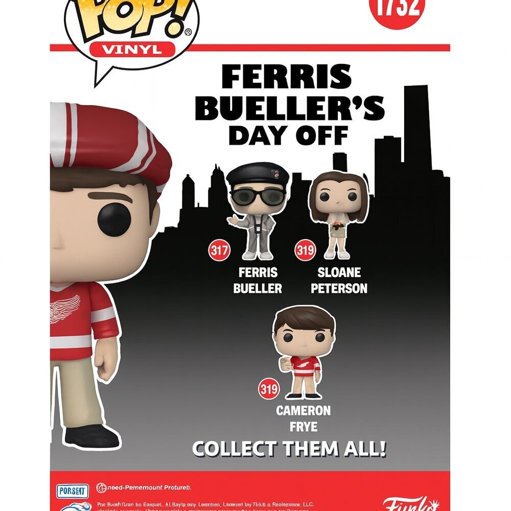 DAMAGED BOX Funko Pop! Movies: Cameron Frye 1732 (Target Con Exclusive) UNOPENED - Picture 4 of 6